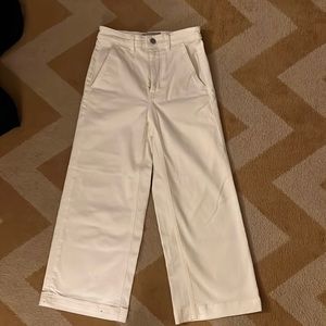 Everlane wide leg crop.